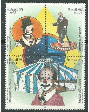 C2085/2088 CIRCO BRASILEIRO 98 -10.239 Mint